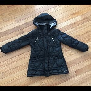 Girls DKNY lined coat
